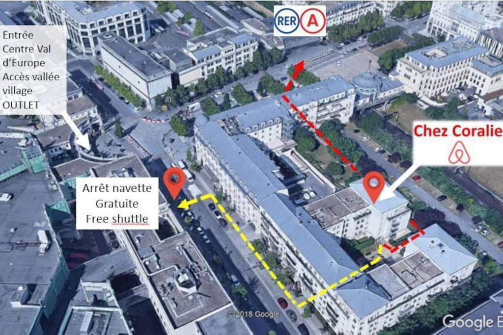 Disneyland Paris, Appartement 70M², Parking Prive Серрі Екстер'єр фото