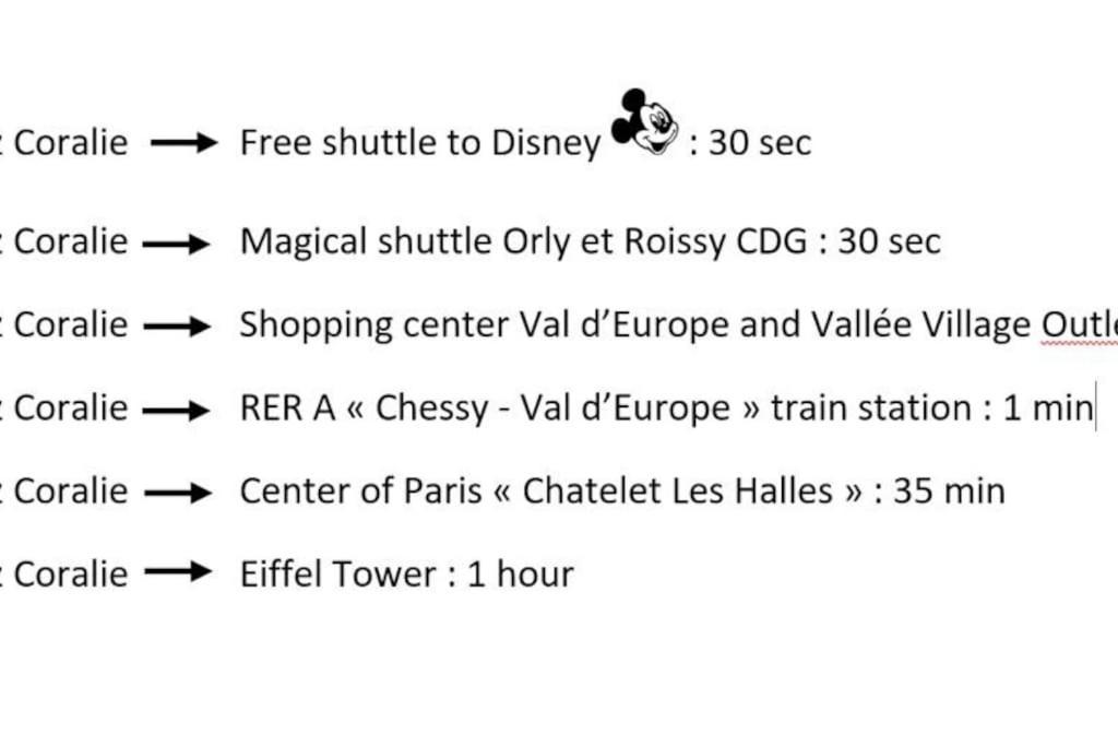 Disneyland Paris, Appartement 70M², Parking Prive Серрі Екстер'єр фото